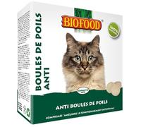 BIOFOOD Friandise Anti Boules Poils pour Chat 100 Pièces