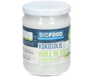 BIOFOOD HUILE DE COCO EXTRA VIERGE Huile 500 g