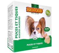 BIOFOOD Mini Friandise Anti-Puces Algue pour Chien 1 unité (100 Pièces)