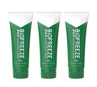 Biofreeze - Lot de 3 Tubes Gel Action par le Froid - Soulage les douleurs musculaires et articulaires - 3 x 118ml