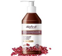Biofresh cosmetics Via Natural shampooing volumateur micellaire à l'huile de grenade et de rose,panthénol,soin capillaire,volumizing 250ml