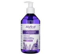 Biofresh cosmetics Via Natural Lavender oil le savon liquide à l'huile de lavande nettoie, rafraîchit et parfume la peau,liquid soap 300ml