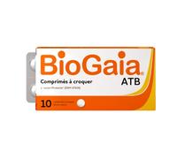 BioGaia ATB Comprimés Citron 10 Comprimés À Croquer