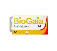 Biogaia ATB Comprimés à Croquer Arome Fraise x10