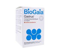 BioGaia Gastrus Arôme Mandarine 30 comprimés