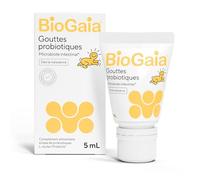 BioGaia Gouttes Probiotiques Pour Bébés | Complément Alimentaire | 5 mL | Participe à l'équilibre du microbiote intestinal grâce à la souche probiotique emblématique L. reuteri Protectis*