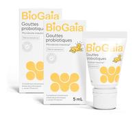 BioGaia Gouttes Probiotiques pour Bébés & Nourrissons | Équilibre de la Flore Intestinale | Complément Alimentaire à Base de Probiotiques | Contient le L. reuteri Protectis | Flacon de 5 mL - Lot de 2