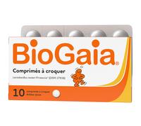 BioGaia Lactobacillus Reuteri Protectis Arôme Citron 10 Comprimés À Croquer