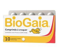 BioGaia® Probiotiques L. reuteri Protectis® - Arôme Fraise - 10 comprimés
