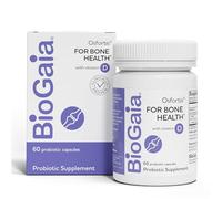 BioGaia Osfortis, probiotique pour femmes pour des os solides, équilibre immunitaire et bien-être gastro-intestinal, contient L. reuteri 6475, 60 gélules, 1 paquet