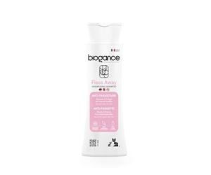 Biogance - shampooing Anti-parasitaire - Fleas Away - 250 ML - Produit de Soin et d'hygiène pour Chat - à Base d’aloé Vera Bio et d’huiles essentielles de géraniol