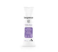 Biogance - Shampooing Poils Blancs - White Snow - 150 ML - Produit d'hygiène pour Chat - à Base de sureau, de Bleuet et d’aloé Vera Bio.