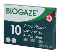 Biogaze® 10 Compresses stériles 10x10cm pc(s)