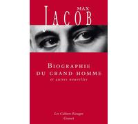 Biographie du grand homme - Max Jacob - Grasset - broché - Roman