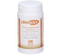 BIOHEALTH ITALIA, Lithosolv de Biohealth Italia - Complément alimentaire de Citrate de Potassium - Pot de 100 comprimés