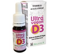 Holistica Ultra Vegan D3 Huile 8 ml