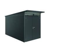 BIOHORT-Abri de jardin AvantGarde taille A4 gris foncé métallique