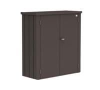 BIOHORT-Armoire de terrasse Roméo Biohort taille M gris foncé métallique 132x57x140 cm