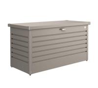BIOHORT-Coffre de jardin 130 en acier galvanisé coloris gris quartz métallique Biohort - 134 x 62 x 71 cm
