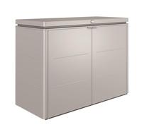 BIOHORT-Coffre highboard argent métallisé 160x70x118 cm