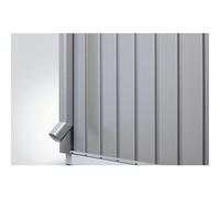 BIOHORT-Gouttière pour abri Highline coloris gris anthracite Biohort - 204 cm