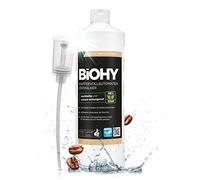 BiOHY Détartrant pour les machines a café automatique (Bouteille de 1l) + Distributeur | efficace pour les bouilloires | toutes marques | environ 20 processus de détartrage (Kaffee Entkalker)