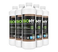 BiOHY Détartrant Universel (6 x 1l Bouteille) | Concentré pour tous les appareils électroménagers | Compatible avec toutes les machines à café et machines à expresso (Entkalker)