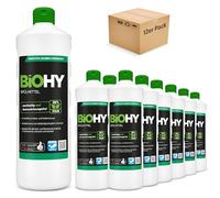 BiOHY Détergent (12 x 1l Bouteille) | Formule innovante pour dissoudre Les Graisses et Faire Briller la Vaisselle (Spülmittel)
