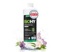 BiOHY Détergent pour des aspirateurs humide une senteur fraîche de printemps (Bouteille de 1l) | 1:200 concentré pour des aspirateurs eau | idéal pour carrelage, PVC, parquet et tapis (Saugwischer