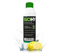 BiOHY Nettoyant de sol pour robot aspirateur laveur (250 ml) parfum frais | Produit, détergent et solution de lavage pour stations. Dosage 1:200, faible mousse, séchage rapide. Carrelage, parquet, PVC.