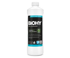 BiOHY Nettoyant drain (Bouteille de 1l) | enlève les poils sans effort | Concentré Bio | extra fort | Déboucheur pour cuisine et salle de bain | élimine les odeurs (abflussreiniger)