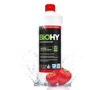 BiOHY Nettoyant et Détergent pour sanitaire (Bouteille de 1l) | Détartrant concentré pour le domaine sanitaire | Laisse une agréable odeur fraîche | Extra fort (Sanitärreiniger)