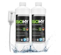 BiOHY Nettoyant pour Four à Haute Concentration (2 x 1l Bouteille) + Distributeur | dégraissant pour Un Nettoyage Rapide et Facile du Four - sans frotter (Backofenreiniger)