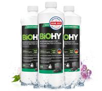 BiOHY Nettoyant pour sol pour robot aspirateur avec station, parfum printemps (3 x 1 litre)