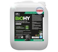 BiOHY Nettoyant pour sol pour station de balai robot avec parfum printanier (bidon de 10 litres) | Nettoyant concentré pour tous les balais et aspirateurs robots avec fonction humide | Faible mousse
