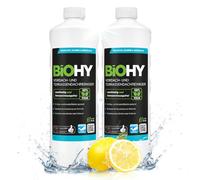 BiOHY Nettoyant pour toit-terrasse et auvent (2 x 1l Bouteille) | Concentré bio pour toits en verre, toits en plastique, vérandas | Nettoyage durable & entretien | Haute efficacité et éclat