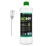 BiOHY Nettoyant sols (Bouteille de 1l) + Distributeur | Concentré pour Tous Les équipements de Nettoyage et Tous Les sols durs | Odeur agréable et Nettoyage sans Traces (Bodenreiniger)