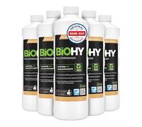 BiOHY Nettoyant spécial pour Meubles rembourrés (6 x 1l Bouteille) | Idéal pour Les sièges d'auto, canapés, Matelas, aspirateur à eau (Polsterreiniger)
