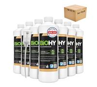 BiOHY Nettoyant spécial pour Meubles rembourrés (9 x 1l Bouteille) + Distributeur | Idéal pour Les sièges d'auto, canapés, Matelas, aspirateur à eau (Polsterreiniger)