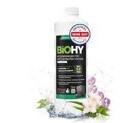 BiOHY Nettoyeur de sol pour station de robot serpillère avec parfum printanier (flacon de 1 litre) | Agent de nettoyage concentré pour tous les aspirateurs serpillères et robots avec fonction humide |