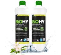 BIOHY Nettoyeur de Tapis pour Les Machines à Laver (2 x 1l Bouteille) | élimine Toutes Les Taches | Nettoyage et Entretien en Une Seule étape (Waschsauger)