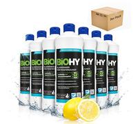 BiOHY Nettoyeur de vitres pour aspirateurs de vitres (9 x 1l Bouteille) | brillant éclatant sur toutes les surfaces | pour un nettoyage sans traces (Fenstersauger)