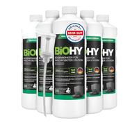 BiOHY Nettoyeur robot nettoyeur station parfum printemps (6 x 1 l) avec | Compatible avec les robots nettoyeurs et aspirateurs Roborock, Dreame, Ecovacs, Tineco, Mova et Bissell