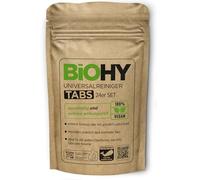 BiOHY pastilles nettoyantes universelles (Lot de 24) | comprimés tout usage à dissoudre | sans microplastique | pour cuisine et salle de bains| élimine le calcaire et la saleté (Universal Tabs)
