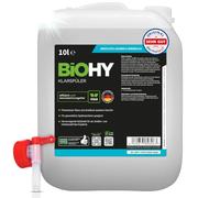 BiOHY Produit de rinçage (Bidon de 10l) + Robinet | Convient à Tous Les Lave-Vaisselle, pour Une Brillance imbattable des Verres et de la Vaisselle sans Taches d'eau (Klarspüler)