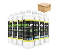 BIOHY Shampooing pour Voiture (9 x 1l Bouteille) | Concentré d'un Excellent Pouvoir nettoyant et moussant | Crée Un Parfum Frais Durable (KFZ Autoshampoo)