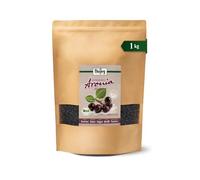 Biojoy Baies d'aronia BIO séchées, non sulfurées, 1 kg | Baies entières, sans sucre ajouté, origine Bulgarie