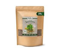 Biojoy Basilic BIO, séché, émietté, épice, 250 g | D’Égypte, idéal en infusion, pour cuisiner ou assaisonner, Ocimum basilicum L.