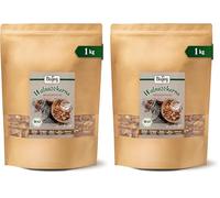 Biojoy Cerneaux de Noix BIO (1 kg), morceaux, décortiquées (Juglans regia) (Lot de 2)