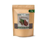 Biojoy Éclats de cacao BIO Criollo, crus, sans sucre ajouté, 1 kg | Du Pérou, naturels, idéals pour pâtisser ou manger, Theobroma cacao L.